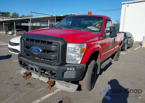 2011 Ford F-250 Xl z USA, uszkodzony, nr VIN 1FTBF2B69BEB57973